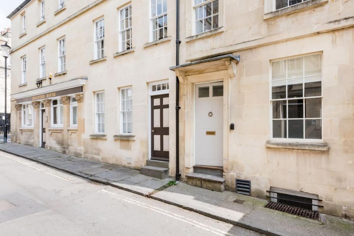 Central Georgian Townhouse With Free Parking Bath Exterior photo